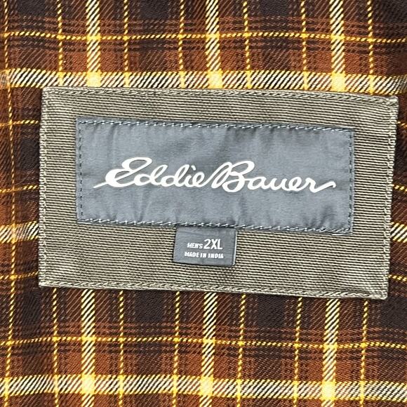 Eddie Bauer Chore Barn Jacket Men's 2XL Cotton Long Sleeve Full Zip - Picture 9 of 13